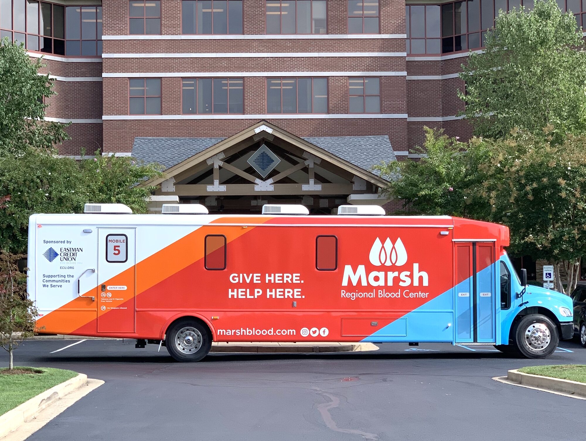 Book a Drive at Your Location | Marsh Regional Blood Center